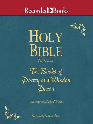 cover image of Part 1, Holy Bible Books of Poetry and Wisdom-Volume 11